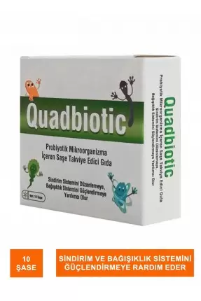 Quadbiotic Probiyotik 10 Şase