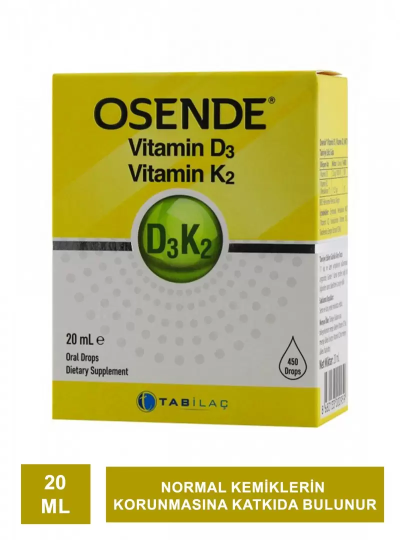 Osende D3K2 20 ml Damla