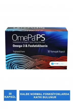 OmePa PS Omega3 & Fosfatidilserin 30 Kapsül