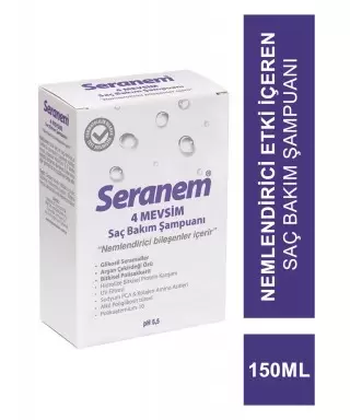 Seranem 4 Mevsim Saç Bakım Şampuanı 150 ml (S.K.T 11-2024)