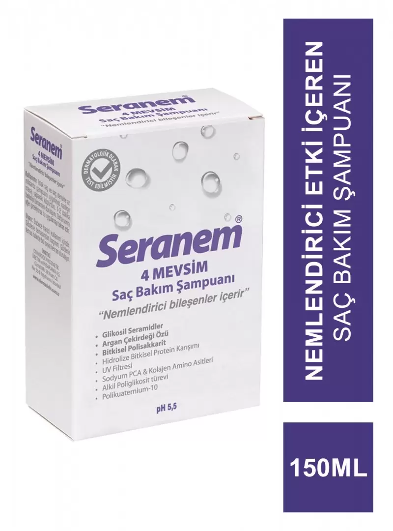 Seranem 4 Mevsim Saç Bakım Şampuanı 150 ml (S.K.T 11-2024)