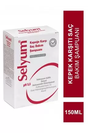 Selyum Anti-Dandruff Kepeğe Karşı Saç Bakım Şampuanı 150ml