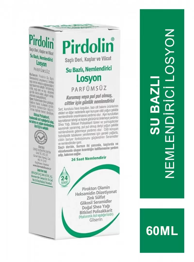 Pirdolin Su Bazlı Nemlendirici Losyon 60ml