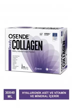 Osende Beauty Collagen 30x40 ml Tüp