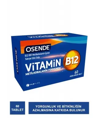 Osende Vitamin B12 60 Tablet