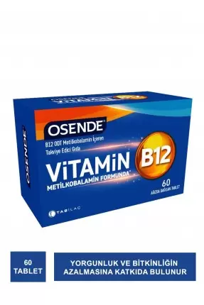 Osende Vitamin B12 60 Tablet