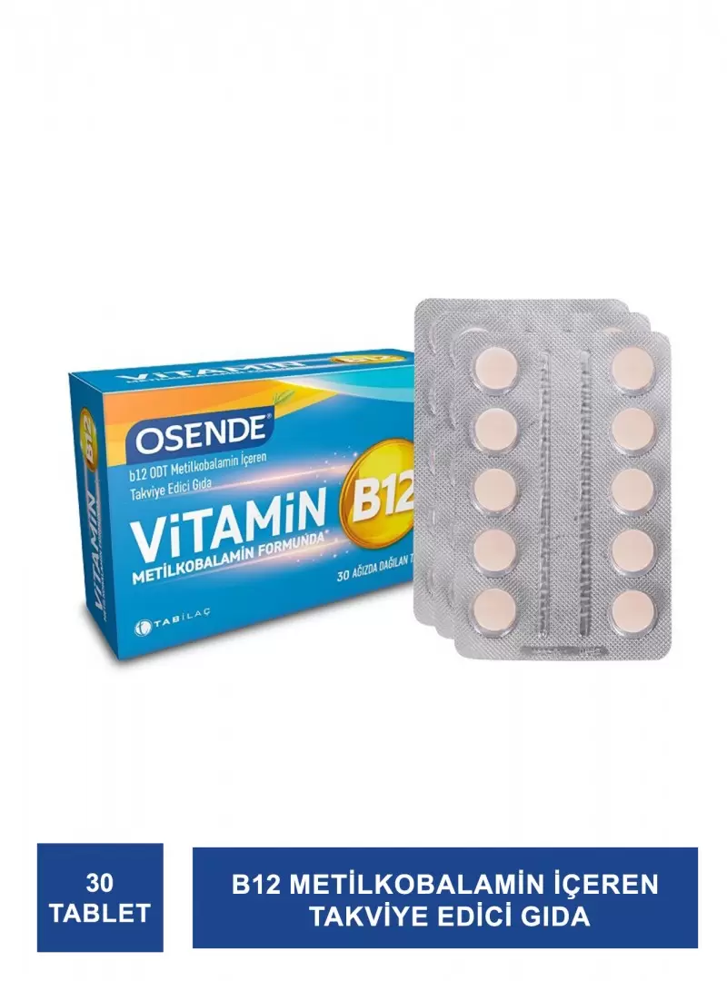 Osende Vitamin B12 30 Tablet