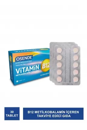 Osende Vitamin B12 30 Tablet