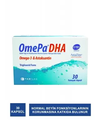 OmePa DHA 30 Kapsül