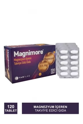 Magnimore Takviye Edici Gıda 120 Tablet