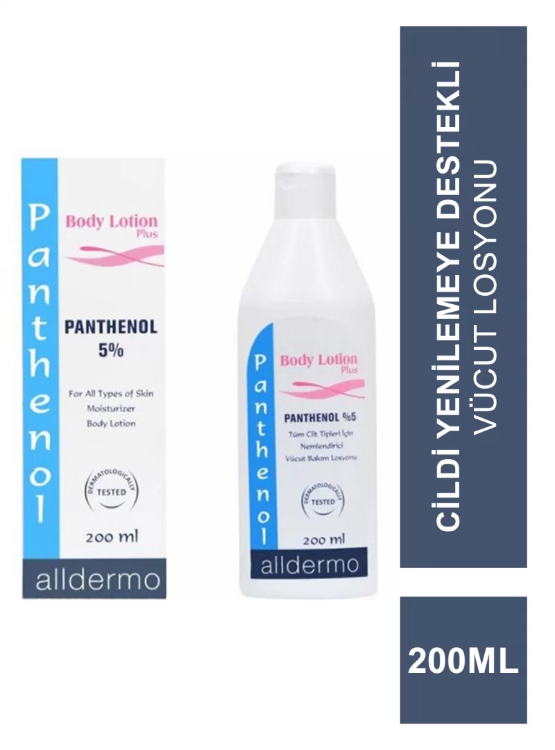 Alldermo Panthenol Body Losyon 200 ml