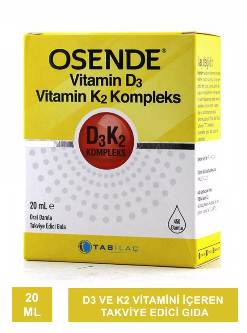 Osende D3K2 Complex 20 ml Damla