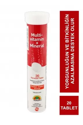 Sunlife MultiVitamin + Mineral 20 Tablet