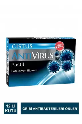 Cistus Antivirüs Pastil 10 Adet - 12li Kutu