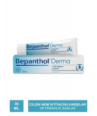 Bepanthol Derma Cilt Bakım Kremi 30 gr(S.K.T 10-2023)