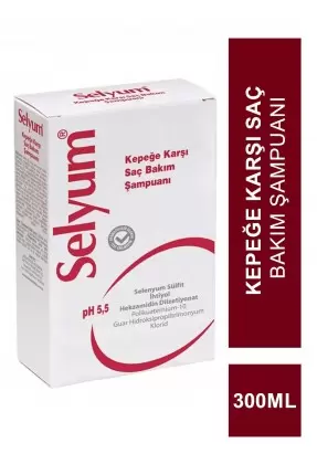 Selyum Anti-Dandruff Kepeğe Karşı Şampuan 300 ml