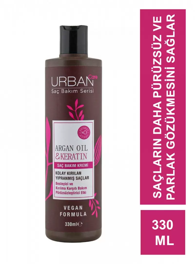 Urban Care Argan Oil & Keratin Saç Bakım Kremi 330 ml