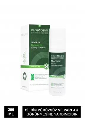 Mineaderm Tea Tree Face Wash 200ml