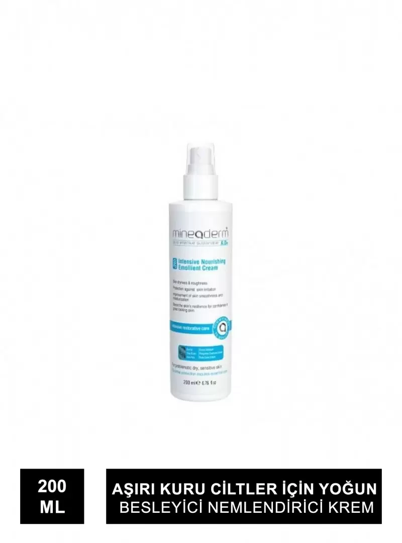 Mineaderm Intensive Nourishing Emollient Cream 200 ml