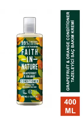 Faith In Nature Grapefruit & Orange Conditioner Tazeleyici Saç Bakım Kremi 400 ml