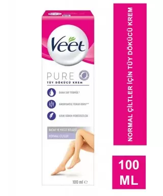 Veet Pure Tüy Dökücü Krem Normal Ciltler İçin 100 ml