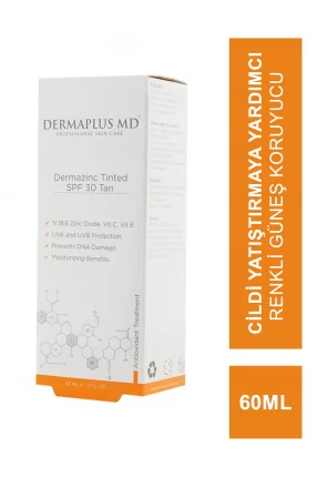 DermaPlus MD Dermazinc Tinted SPF 30 60 ml