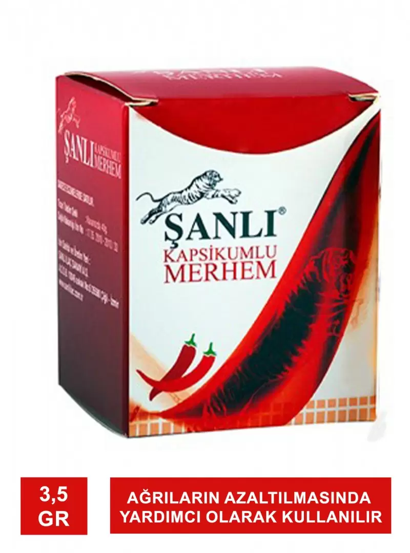 Şanlı Kapsikumlu Merhem 3,5 gr