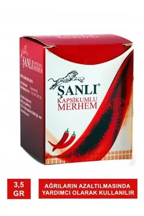 Şanlı Kapsikumlu Merhem 3,5 gr