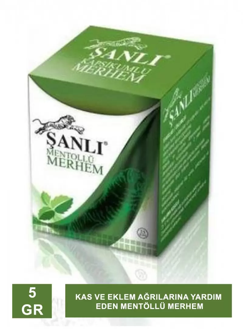 Şanlı Mentollü Merhem 5 gr