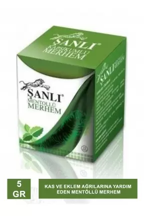 Şanlı Mentollü Merhem 5 gr