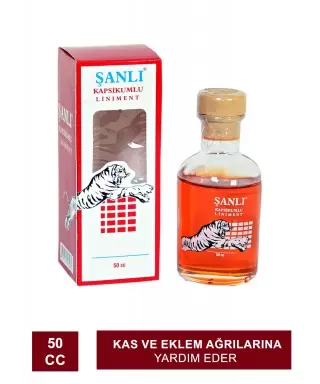 Şanlı Kapsikumlu Liniment 50cc