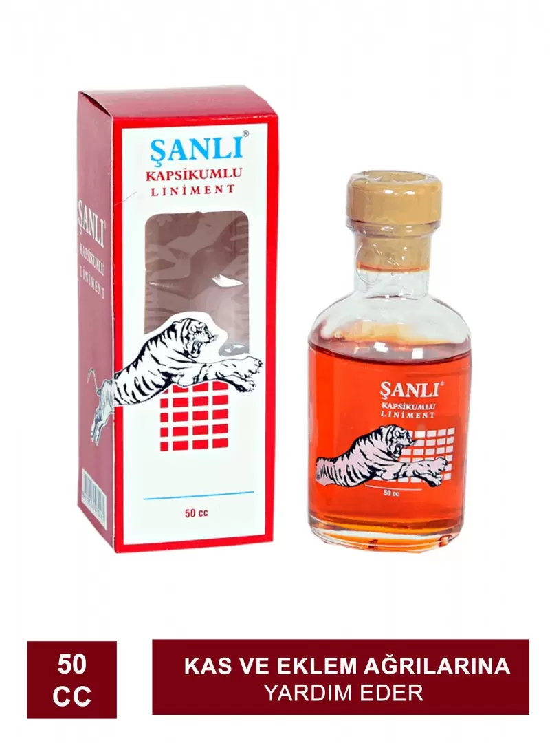 Şanlı Kapsikumlu Liniment 50cc