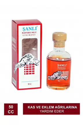 Şanlı Kapsikumlu Liniment 50cc