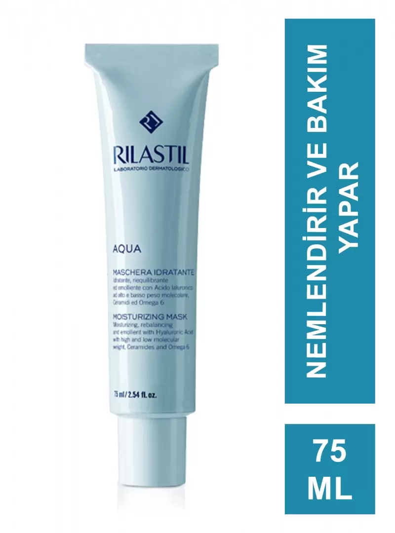 Rilastil Aqua Moisturizing Mask Nemlendirici Maske 75 ml