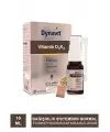 Dynavit Vitamin D3K2 Takviye Edici Gıda Sprey 10 ml (S.K.T 05-2023)