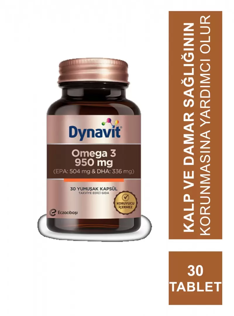 Dynavit Omega-3 950mg 30 Kapsül