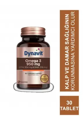 Dynavit Omega-3 950mg 30 Kapsül