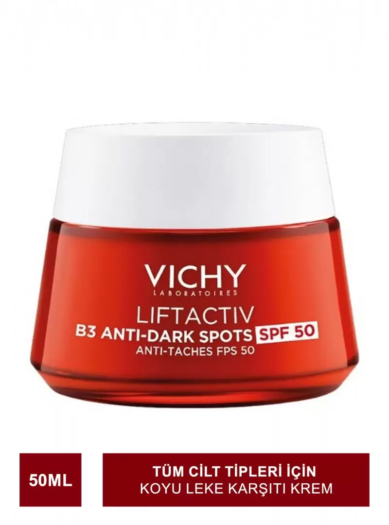 Vichy Liftactiv B3 Anti Dark Spots Spf 50 Cream Koyu Leke Karşıtı 50 ml