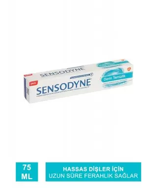 Sensodyne Derin Temizlik Diş Macunu 75ml