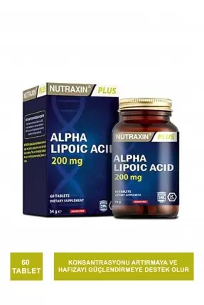 Nutraxin Alpha Lipoic Acid 60 Tablet