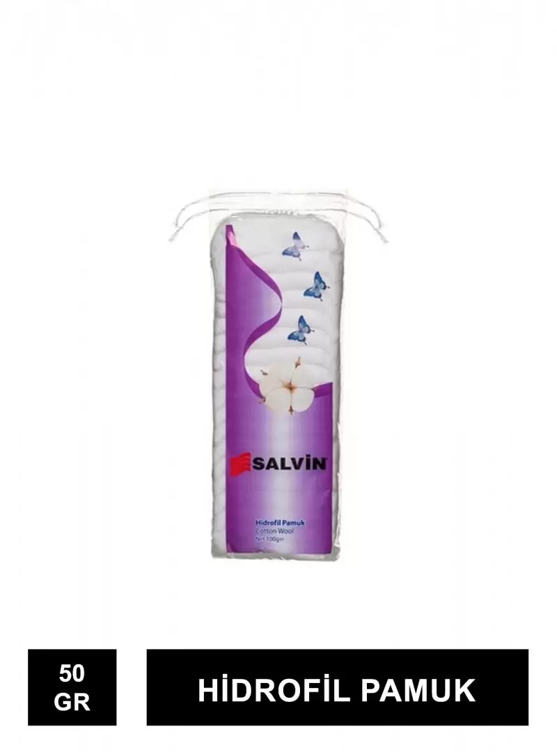 Salvin Hidrofil Pamuk 50gr (S.K.T 01-2026)