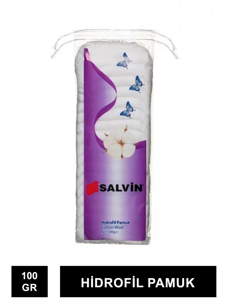 Salvin Hidrofil Pamuk 100gr