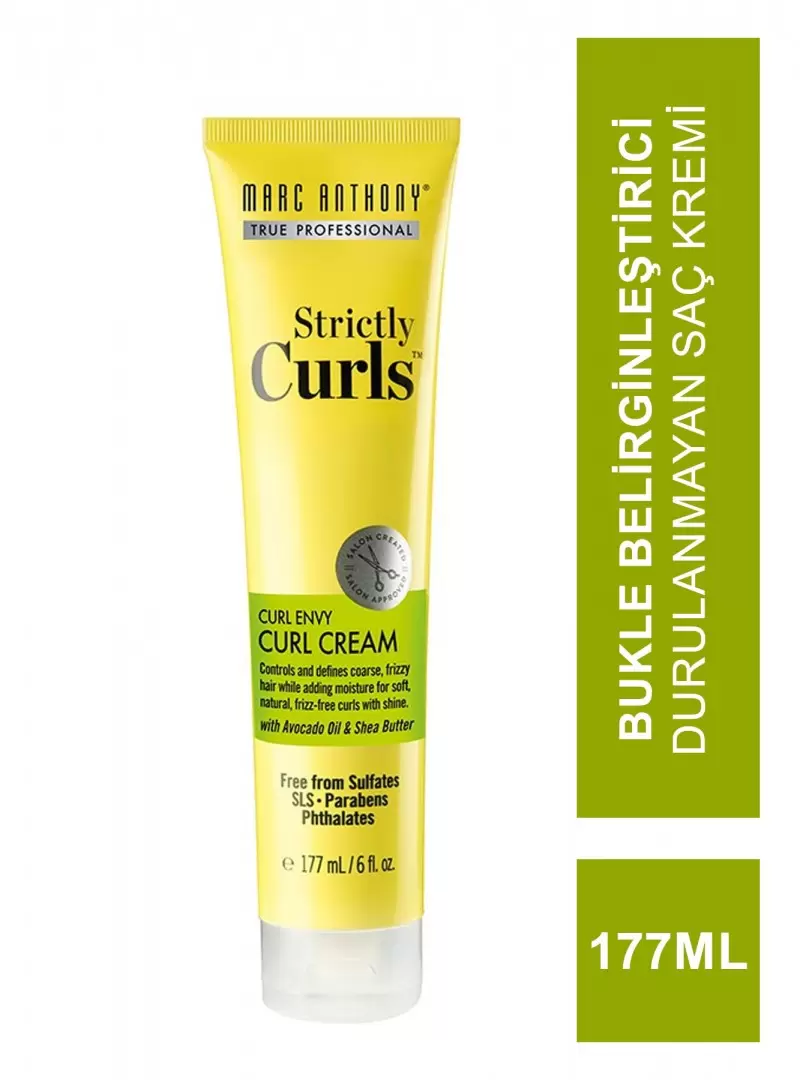 Marc Anthony Strictly Curls Cream ( Mükemmel Dalga Belirginleştirici Krem ) 177 ml