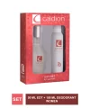 Caldion Women 50 ml Edt + 150 ml Deodorant (S.K.T 09-2025)