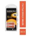 Duracell Activair İşitme Cihazı Pili 6'lı No: 13