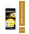 Duracell Activair İşitme Cihazı Pili 6'lı No: 10