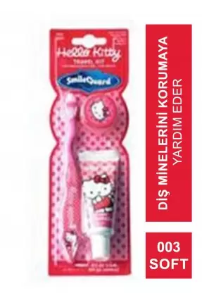 Hello Kitty Seyahat Seti 003 Soft Diş Fırçası+Diş Macunu