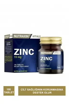 Nutraxin Zinc 15 mg 100 Tablet