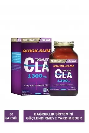 Nutraxin Quick Slim Tonalin CLA 1300mg 60Kapsül