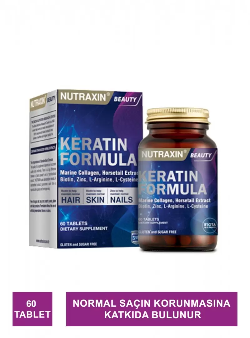 Nutraxin Keratin Formula 60 Tablet